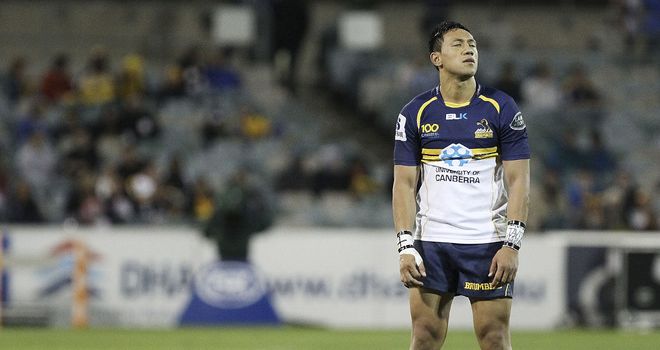 Christian Leali'ifano: confident of shining with the boot