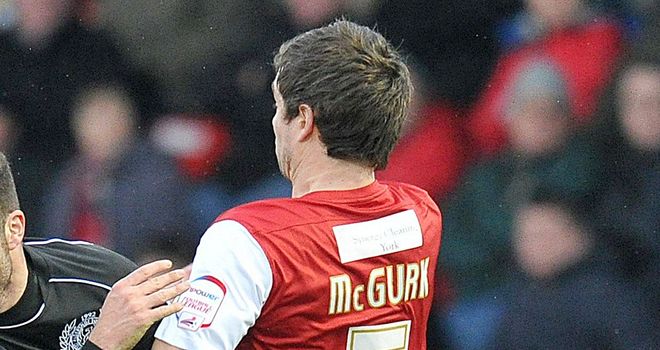 David McGurk: Set for a late fitness test