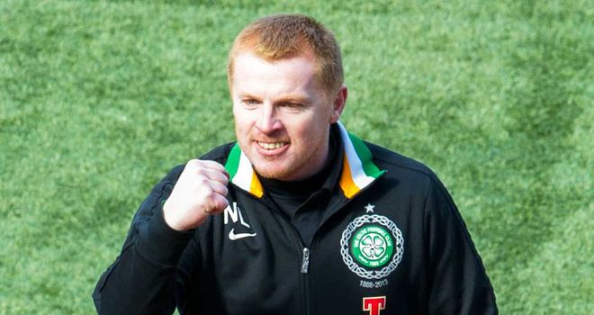 Neil Lennon: Wants a joyous occasion at Celtic Park on Sunday