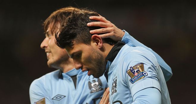 Sergio Aguero: Stepped off the bench to decide Manchester derby
