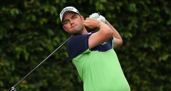Leishman: leads the Masters field with Garcia after day one