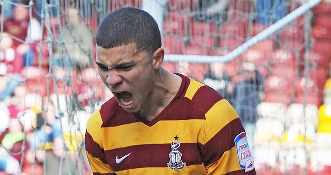 Nahki Wells: Celebrates the winner
