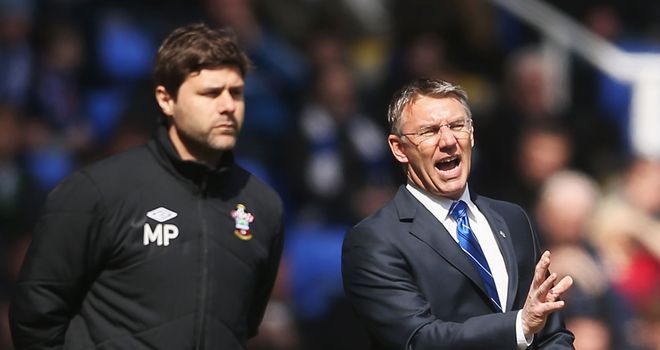 Mauricio Pochettino: Got the better of Nigel Adkins in the managerial battle of wits