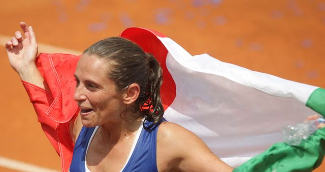 Roberta Vinci: Saw off doubles partner Sara Errani to win in Palermo