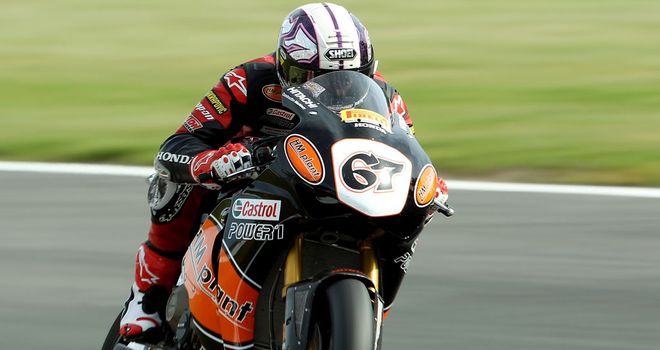 Shane Byrne: New lap record for pole position at Knockhill