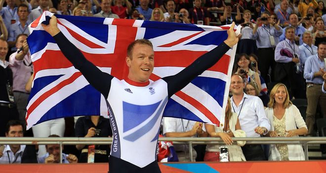Sir Chris Hoy: Won two more golds at the London Olympics.