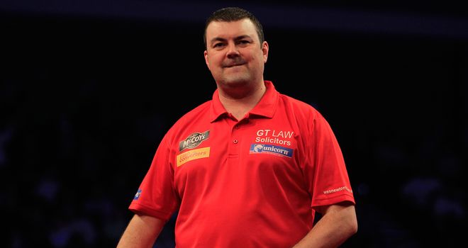 Wes Newton: Joins Phil Taylor and Andy Hamilton in Winners Group