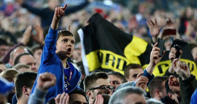 Cardiff fans celebrate their club's promotion to the top flight