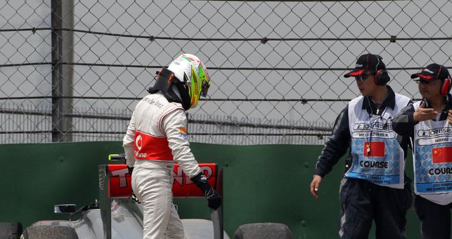 The signs were apparent from Friday that Perez faced a difficult weekend