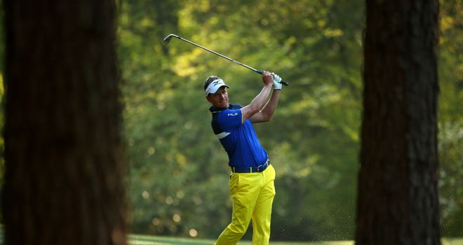 Luke Donald: Fine-tuning during a practice round at Augusta prior to the start of the Masters