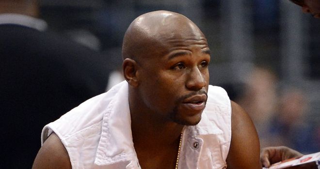 Floyd Mayweather: Training hard for his next fight.