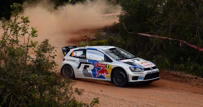 Sebastien Ogier: Extended his lead after day two of the Rally of Portugal