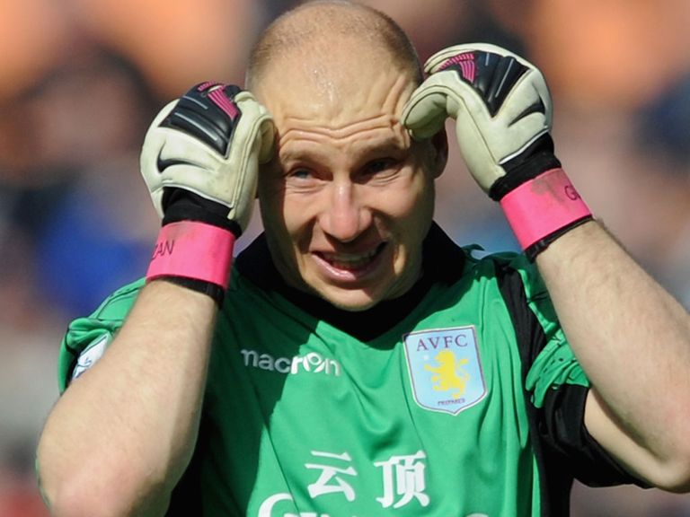 Brad Guzan: Impressed by the spirit shown by Aston Villa last season