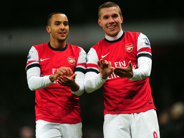 Lukas Podolski: Has netted 16 times for Arsenal this season