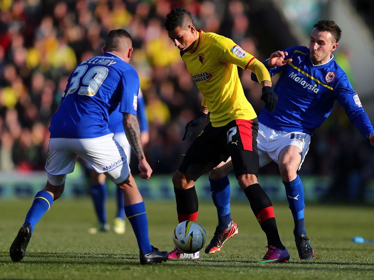 Watford and Cardiff drew 0-0 in the evening game