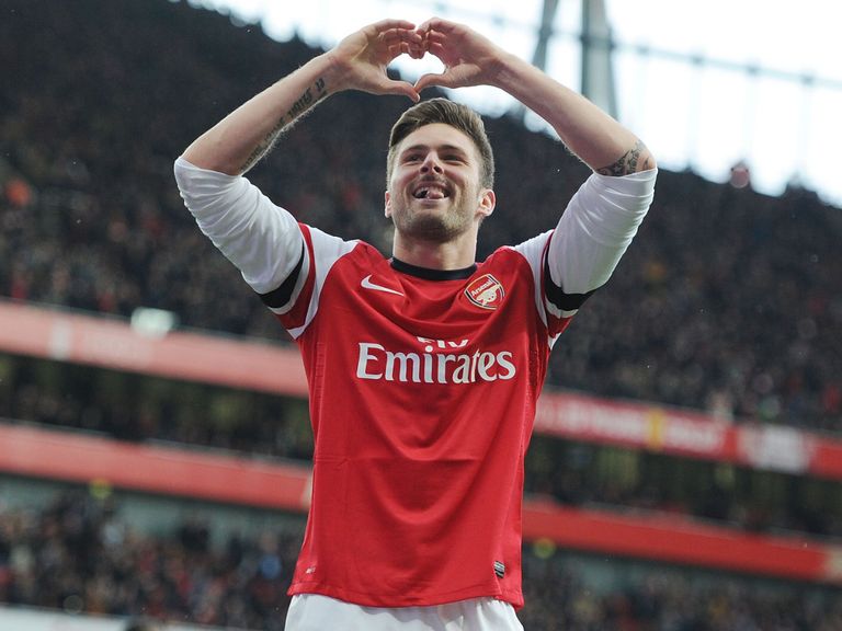 Olivier Giroud: No regrets over Arsenal switch
