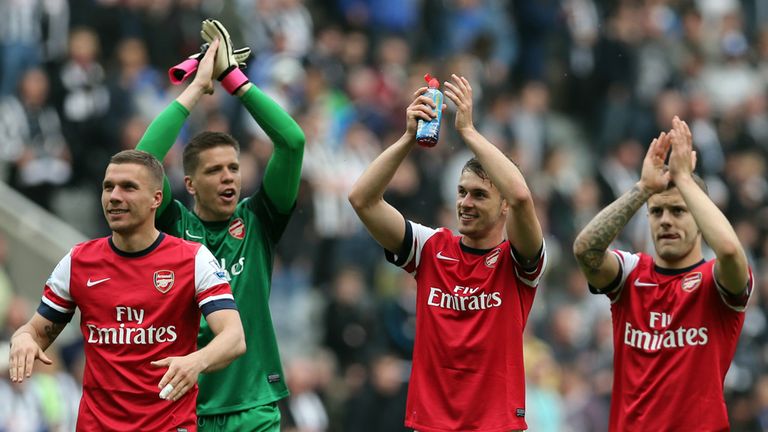 Arsenal: should be looking at a title push, says Neville