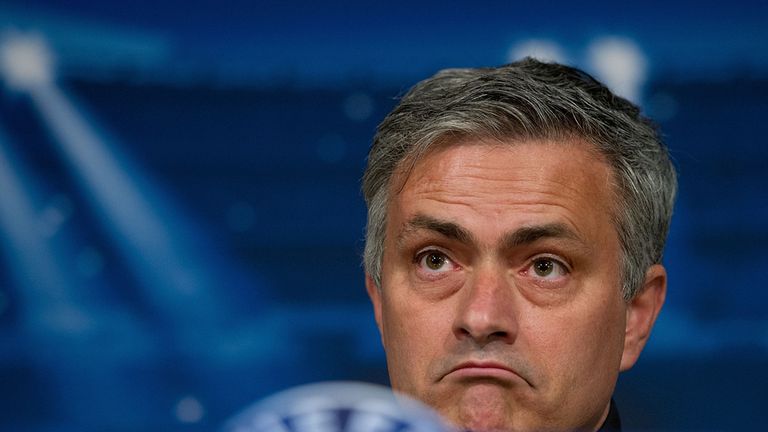 Mourinho: accused of 'child-like' behaviour in press conferences