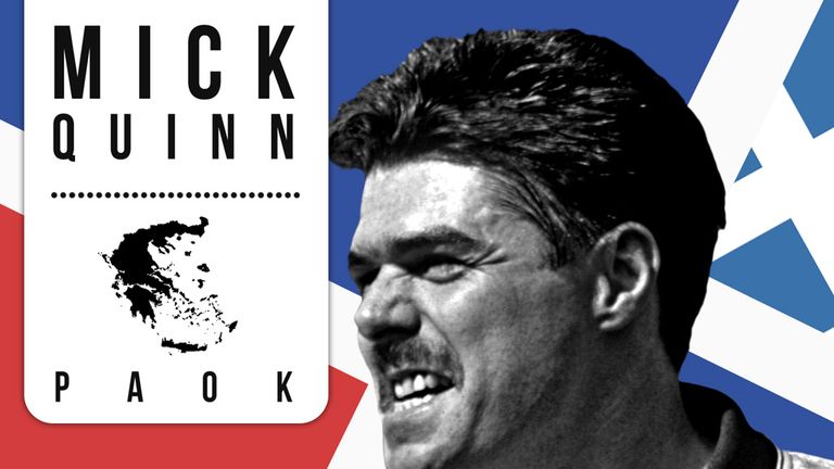 Mick Quinn: Move to Greece turned into a nightmare for the experienced striker