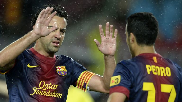 Pedro: Opened the scoring for Barca