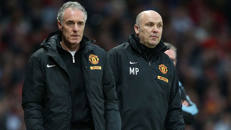 Eric Steele and Mike Phelan: Leaving Old Trafford not long after Sir Alex