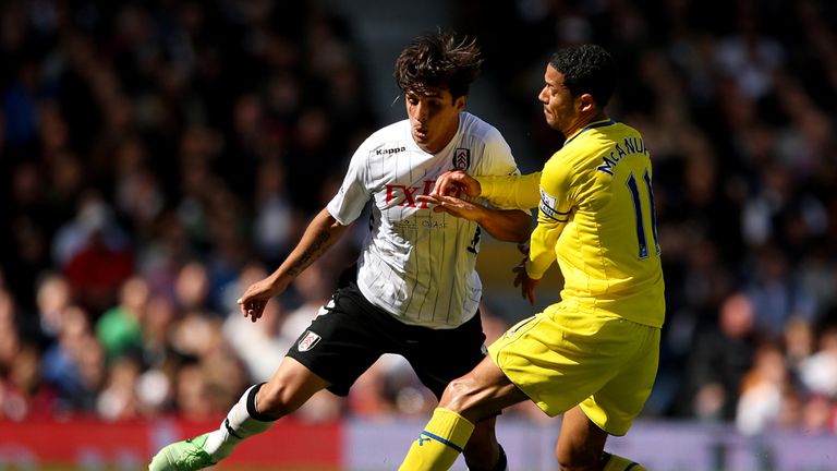 Bryan Ruiz: Scored two in vain against Reading