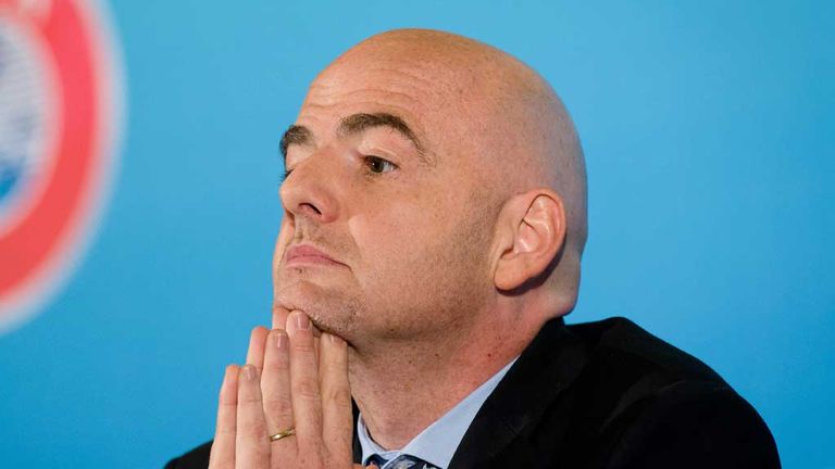 Gianni Infantino: UEFA general secretary reveals racism sanctions