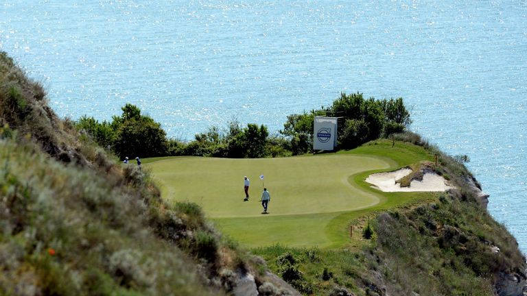 Thracian Cliffs: The stunning Gary Player designed lay-out is hosting this week