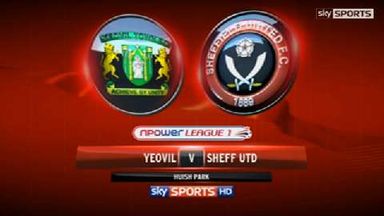 Yeovil 2-0 Sheff Utd