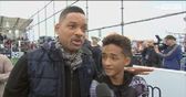 Will Smith fluffs his lines!