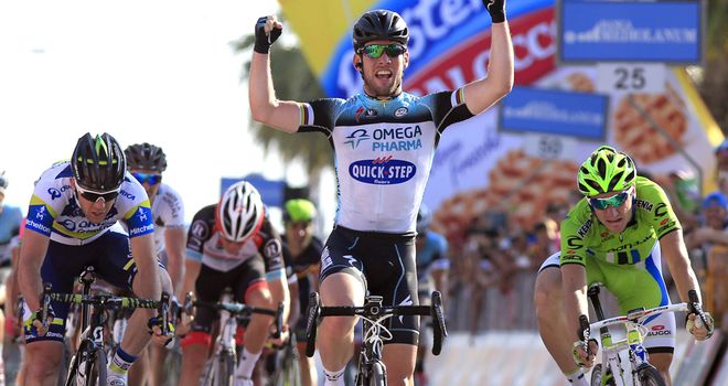 Mark Cavendish claimed his second win of the this year's Giro d'Italia