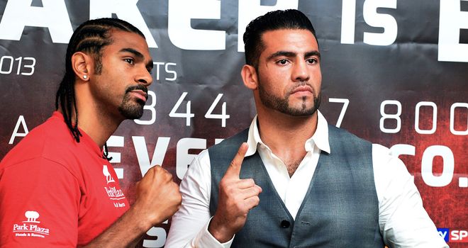 Manuel Charr (R): Is confident he will KO David Haye and earn a re-match with Klitschko