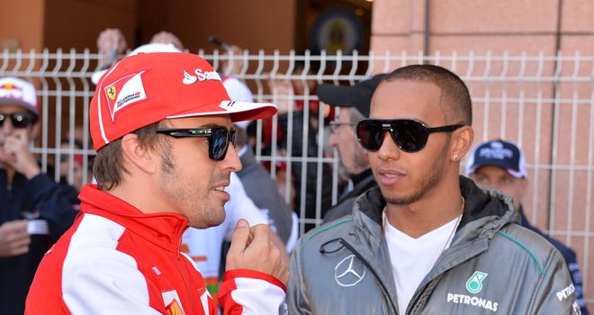 Hamilton's partnership with Alonso at McLaren ended in acrimony - and Kimi Raikkonen winning the title