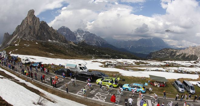 The Giro features a host of mythical climbs