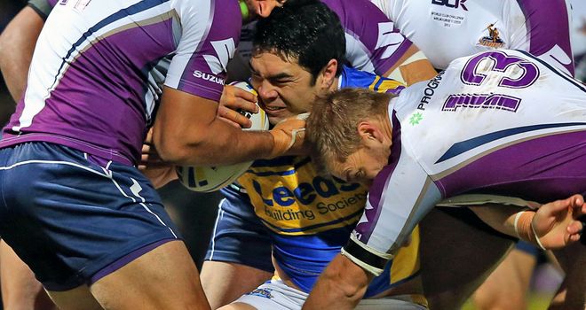 Kylie Leuluai: Agreed another 12-month deal at Leeds