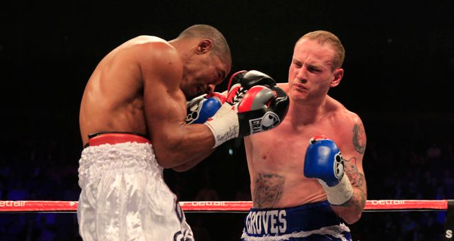 George Groves knocked out Noe Gonzalez in the fifth round (pic by Lawrence Lustig)