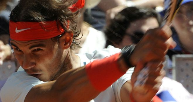 Rafael Nadal: Will be bidding for his third title in Madrid