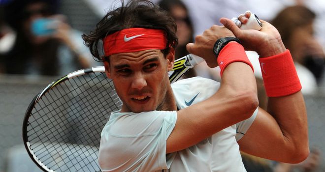 Rafael Nadal: Booked his passage into the quarter-finals