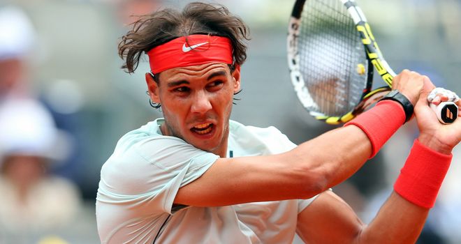Rafael Nadal: Was given a decent work-out by France's Benoit Paire