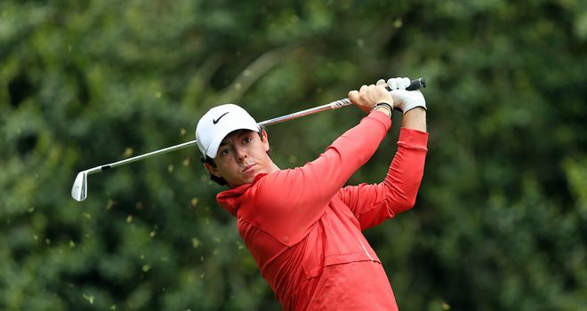 Rory McIlroy: Hit 15 greens out of 18 in round one