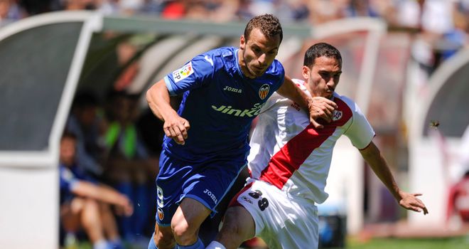 Roberto Soldado: Scored twice before the break