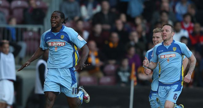 Calvin Zola: Scored two first-half goals