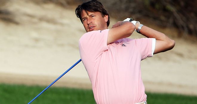 Robert-Jan Derksen: Finished strongly to claim first round lead in China