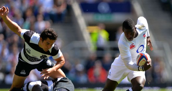 Christian Wade: Scored in a non-Test match for England against the Barbarians