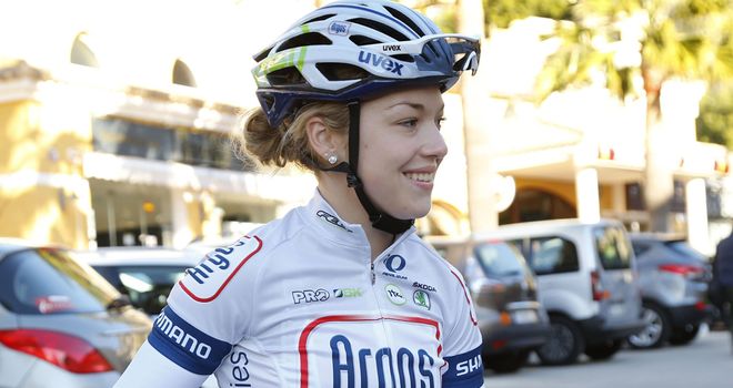 Lucy Garner now leads the Tour of Chongming Island in China