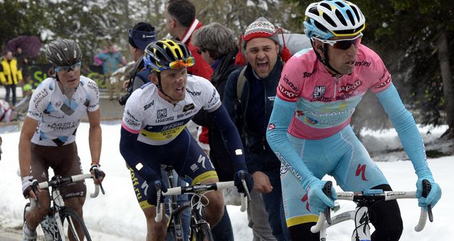 Vincenzo Nibali is on the verge of his first Giro triumph