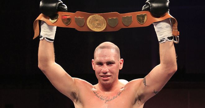 Stephen Simmons: Looking for a shot at the British title (Pic Lawrence Lustig)