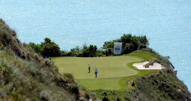 Thracian Cliffs: The stunning Gary Player designed lay-out is hosting this week