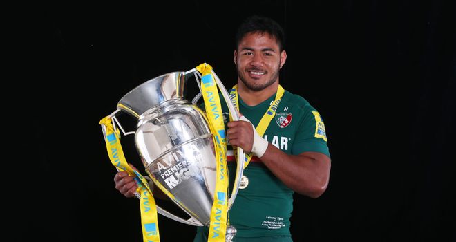 Manu Tuilagi: Has signed a new 'long-term' contract with the Leicester Tigers