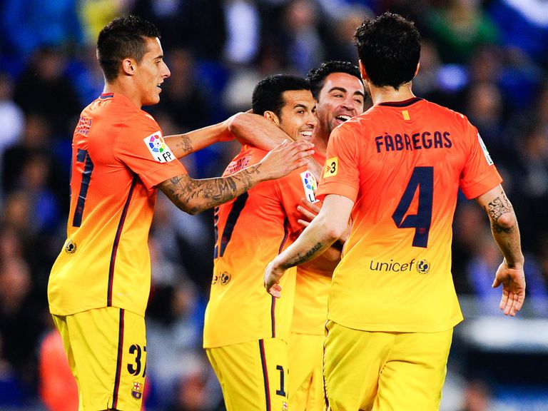 Barcelona are closing in on 100 points